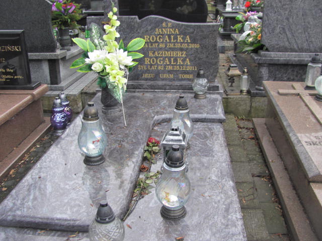 Grób Kazimierz Rogalka